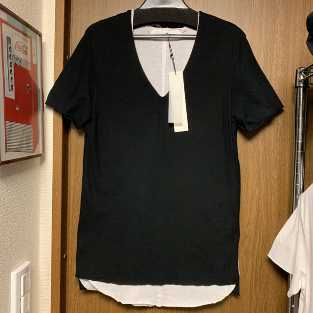試着のみ 桜井着 ブラック Askyy レイヤード カットソー size1