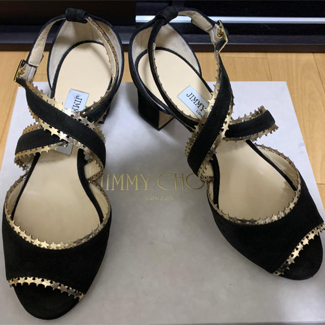 1/31迄★ジミーチュウ◇Jimmy Choo◇希少 スタースタッズ イタリア製レディース