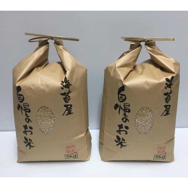 無農薬 玄米 コシヒカリ 20kg(5kg×4袋)令和元年 徳島県産 食品/飲料/酒の食品(米/穀物)の商品写真