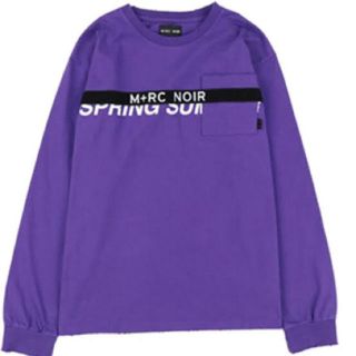 オフホワイト(OFF-WHITE)のM+RC NOIR マルシェノア  ロングＴシャツ(Tシャツ/カットソー(半袖/袖なし))