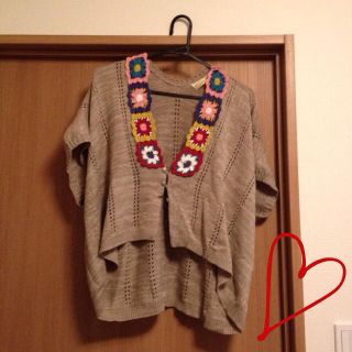 ダブルクローゼット(w closet)のw closet 透かし編みカーデ＊(カーディガン)