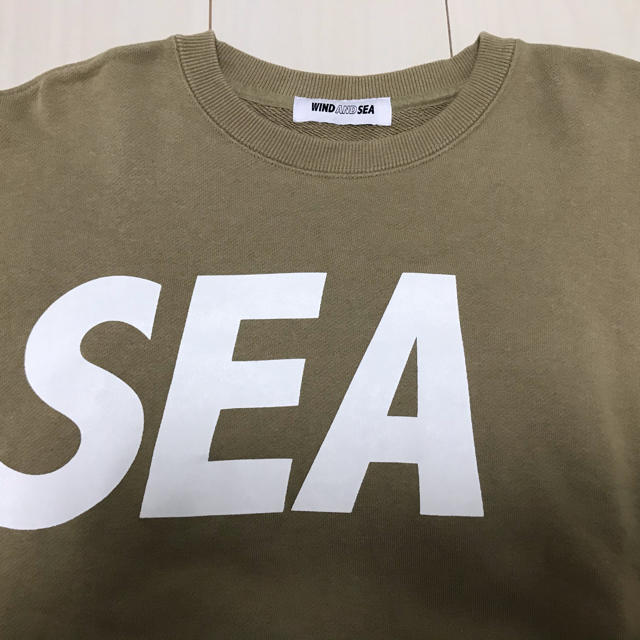 WIND AND SEA スウェット 19ss ベージュ メンズのトップス(スウェット)の商品写真