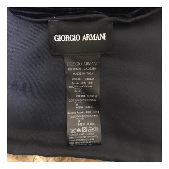 Giorgio Armani(ジョルジオアルマーニ)のマフラー　Giorgio A rmani  ジョルジオアルマーニ メンズのファッション小物(マフラー)の商品写真