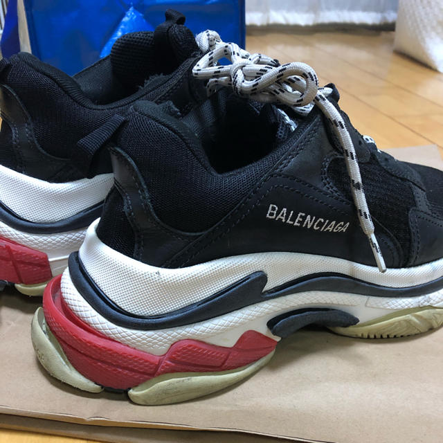 青山店購入　BALENCIAGA triples トリプルS