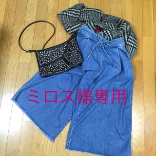 ザラ(ZARA)のZara デニムガウチョ(キュロット)