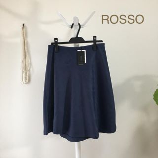 アーバンリサーチロッソ(URBAN RESEARCH ROSSO)の新品🍀ROSSO 膝丈スカート 定価15,120円(ひざ丈スカート)