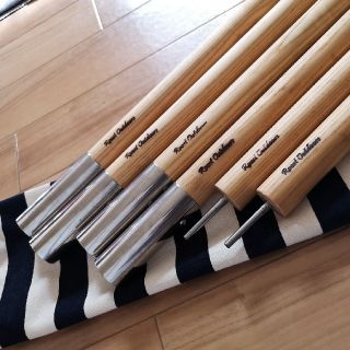 ドッペルギャンガー(DOPPELGANGER)のRoost Outdoors ポール Wood Pole 230　ケース付②(テント/タープ)