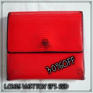 ルイヴィトン(LOUIS VUITTON)のルイヴィトン エピ 財布 レッド(財布)