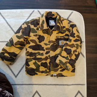 アベイシングエイプ(A BATHING APE)のエイプ　カーハートコラボ　ジャケット(ブルゾン)