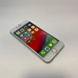 アイフォーン(iPhone)のiPhone 6 Silver 128 GB au(スマートフォン本体)