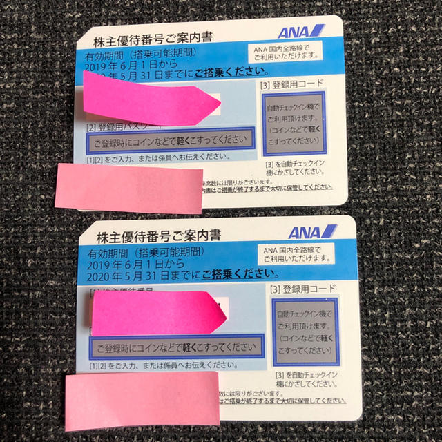 ANA(全日本空輸)(エーエヌエー(ゼンニッポンクウユ))のANA 株主優待 チケットの優待券/割引券(その他)の商品写真