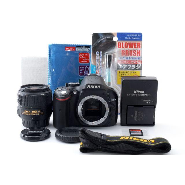 ★美品★ニコン NIKON D5200 18-55mm VR II レンズセット 3