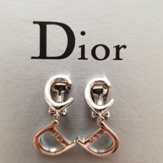 ディオール(Dior)のDior　イヤリング　シルバー(イヤリング)