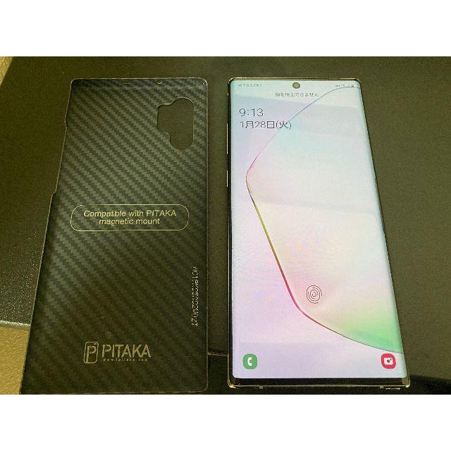 SAMSUNG - Galaxy Note 10+  楽天モバイル版+PITAKAケース