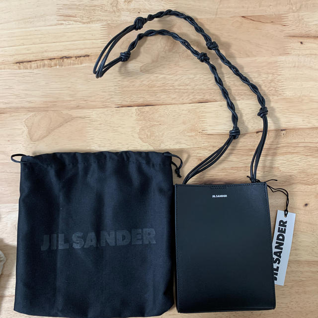 Jil Sander(ジルサンダー)のジルサンダー タングルバック ブラック レディースのバッグ(ショルダーバッグ)の商品写真