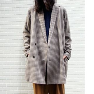 エドウィナホール(Edwina Hoerl)のEdwina Horl DOUBLE BREASTED CHESTER COAT(チェスターコート)