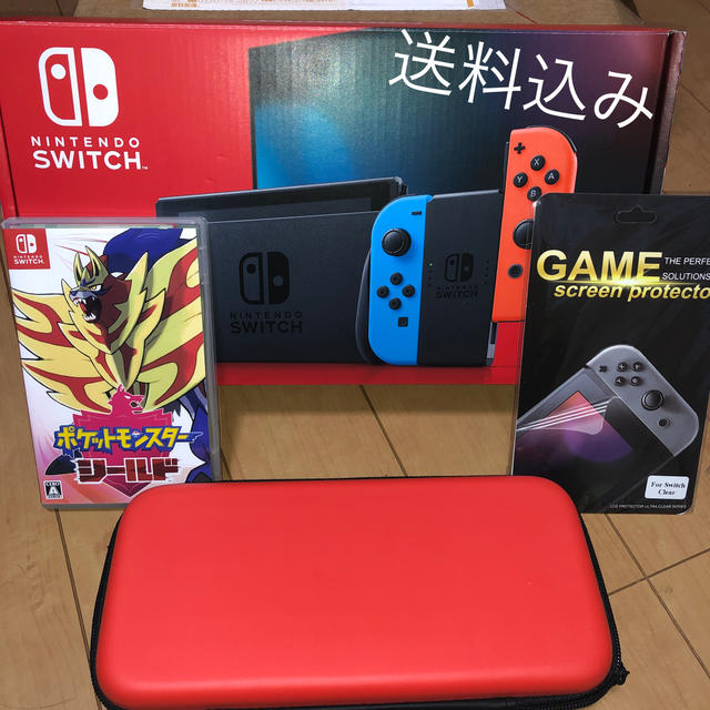 ポケモンシールド&新型Switch&キャリーケース