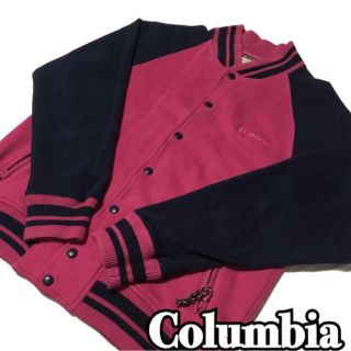 コロンビア(Columbia)の【Columbia】コロンビア フリースアウタージャケット大きめMツートンカラー(ブルゾン)