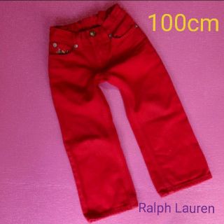 ラルフローレン(Ralph Lauren)のRalph Lauren パンツ 100cm 赤色(パンツ/スパッツ)