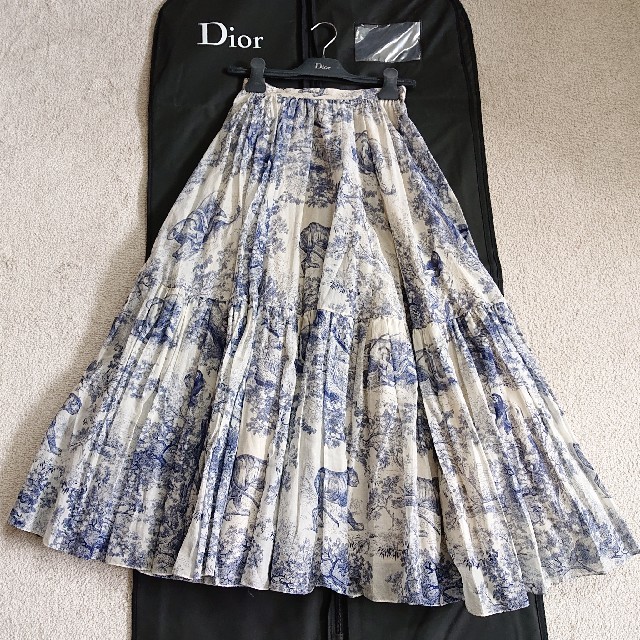 Christian Dior - DIOR トワルドジュイ コットンボイルスカート38美品の通販 by cheese's shop