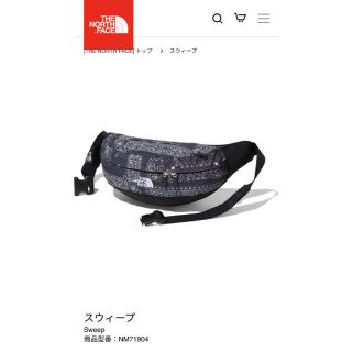 ザノースフェイス(THE NORTH FACE)のTHE NORTH FACE Sweep バンダナプリント(ボディーバッグ)