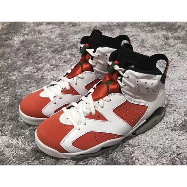 NIKE(ナイキ)の美品 26.5 AIR JORDAN 6 RETRO GATORADE  メンズの靴/シューズ(スニーカー)の商品写真