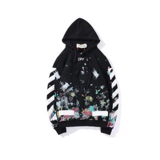 オフホワイト(OFF-WHITE)のオフホワイト off-white パーカー XLサイズ(パーカー)