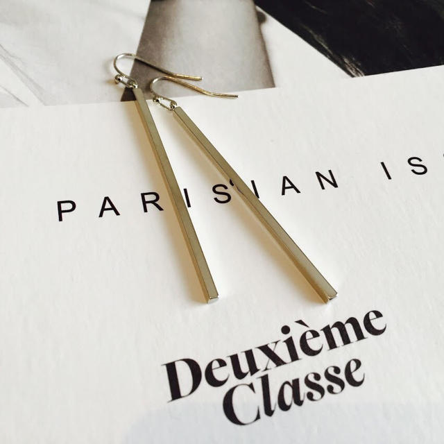 DEUXIEME CLASSE(ドゥーズィエムクラス)の★新品 Deuxieme Classe ドゥーズィエムクラス シルバーバーピアス レディースのアクセサリー(ピアス)の商品写真