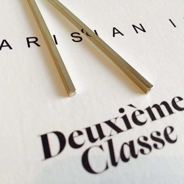 DEUXIEME CLASSE(ドゥーズィエムクラス)の★新品 Deuxieme Classe ドゥーズィエムクラス シルバーバーピアス レディースのアクセサリー(ピアス)の商品写真