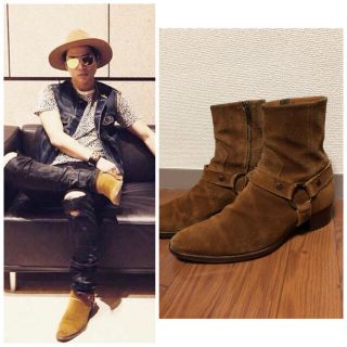 サンローラン(Saint Laurent)のSaint laurent ワイアット ハーネス ブーツ サンローラン リングa(ブーツ)