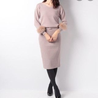 マイストラーダ ファー セットアップ/コーデ(レディース)の通販 35点 ... お値下げ中✱Mystrada 袖ファーニットセットアップ