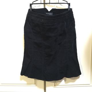 ジルスチュアート(JILLSTUART)のマーメイドラインスカート♡ブラック(ひざ丈スカート)