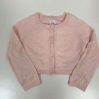 ベビーギャップ(babyGAP)のベビー カーディガン サイズ90 女の子 GAP フリル袖(カーディガン)