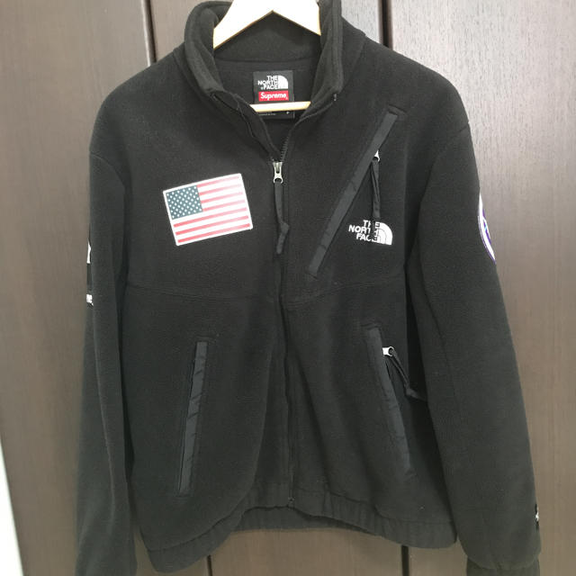 本店は Supreme - 【h 】シュプリーム ノースフェイス フリース 17ss