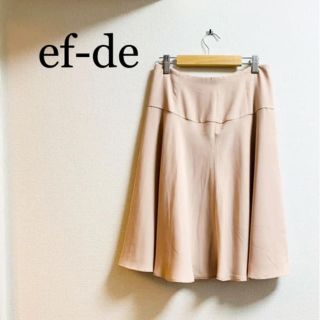 エフデ(ef-de)の【新品・未使用】ef-de  春スカート(ひざ丈スカート)