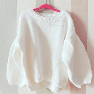 ザラキッズ(ZARA KIDS)のZARA KIDS ニット　ボリューム袖　122cm(ニット)