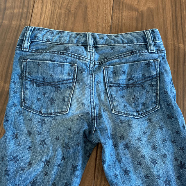 GAP(ギャップ)のデニム 130 ギャップ 星 キッズ/ベビー/マタニティのキッズ服女の子用(90cm~)(パンツ/スパッツ)の商品写真