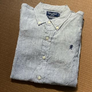 ジムフレックス(GYMPHLEX)の最終値下げしました❗️ジムフレックス　ストライプシャツ(シャツ/ブラウス(長袖/七分))