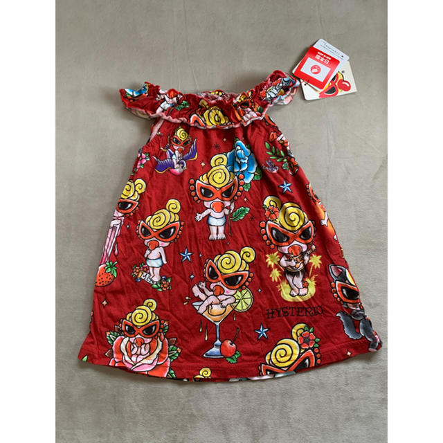 HYSTERIC MINI(ヒステリックミニ)のヒスミニ▷チュニック キッズ/ベビー/マタニティのキッズ服女の子用(90cm~)(ジャケット/上着)の商品写真