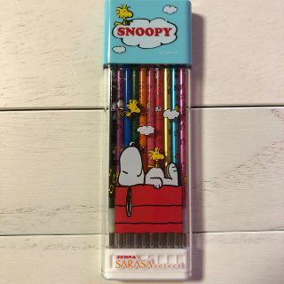 スヌーピー(SNOOPY)のサラサセレクト用  ジェルボールペン替芯  スヌーピー10本セット(ペン/マーカー)