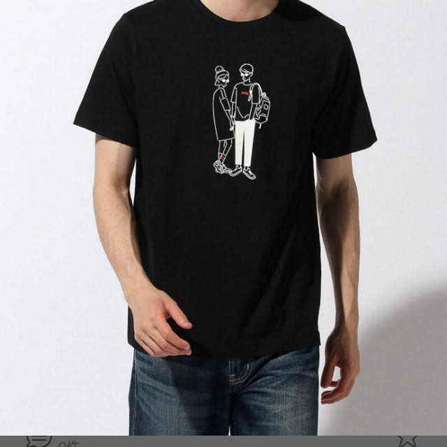 WEGO(ウィゴー)の【新品未開封】WEGOTシャツ　黒　ブラック メンズのトップス(Tシャツ/カットソー(半袖/袖なし))の商品写真