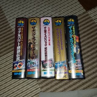 SNK - ネオジオROMカセット5セットの通販 by きむきむ's shop SNK - ネオジオROMカセット5セットの通販 by きむきむ's shop