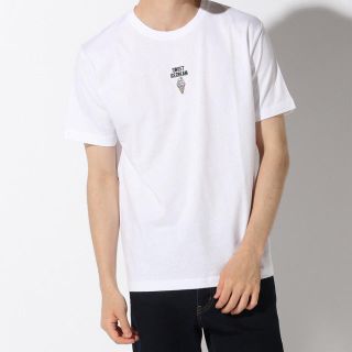 ウィゴー(WEGO)の【新品未開封】WEGO Tシャツ　白　アイスクリーム(Tシャツ/カットソー(半袖/袖なし))