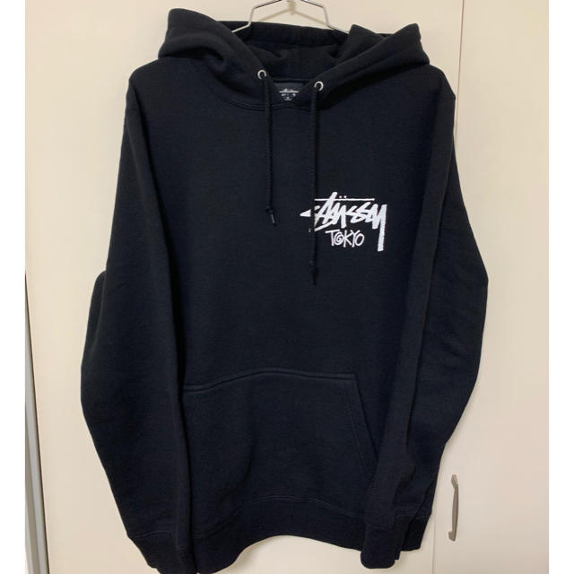 メンズstussy パーカー　東京限定