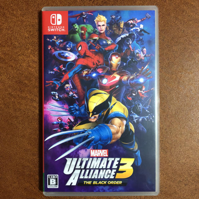 Nintendo Switch(ニンテンドースイッチ)のMARVEL ULTIMATE ALLIANCE 3 マーベル switch エンタメ/ホビーのゲームソフト/ゲーム機本体(携帯用ゲームソフト)の商品写真