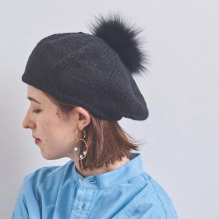 ユナイテッドアローズ(UNITED ARROWS)のUWCS KNIT PON ベレー(ハンチング/ベレー帽)