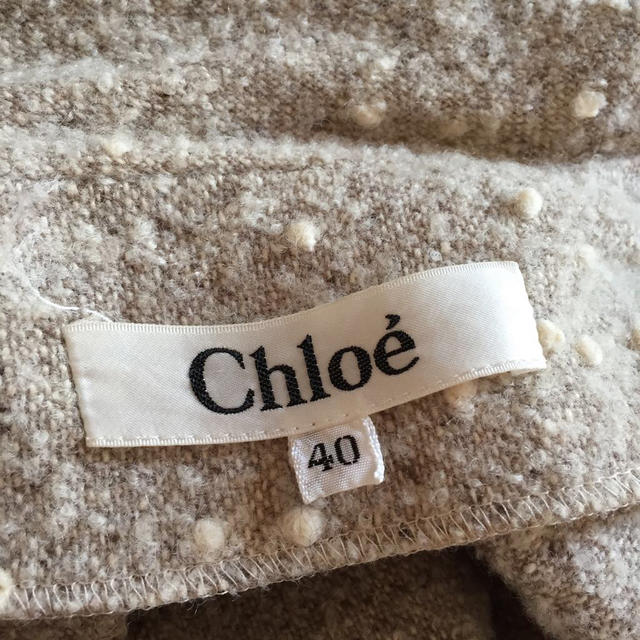 Chloe(クロエ)のクロエ ♡ フリンジポンチョ レディースのジャケット/アウター(ポンチョ)の商品写真