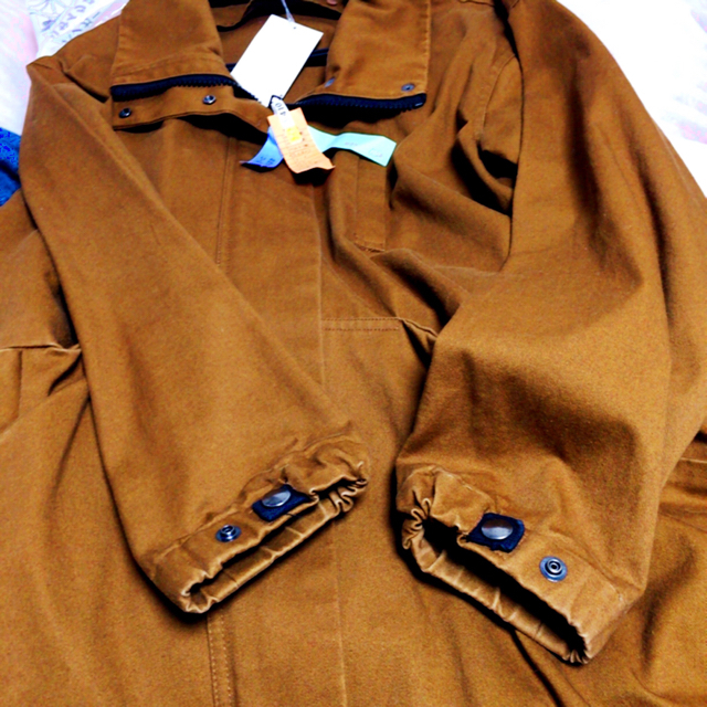 KBF(ケービーエフ)のKBF ボアフード付きモッズコート レディースのジャケット/アウター(モッズコート)の商品写真