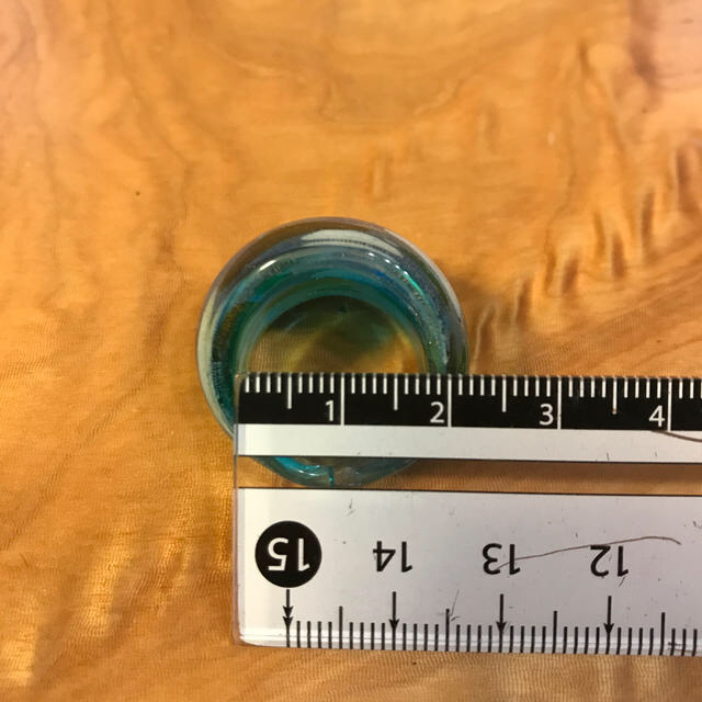 ガラス製リング① レディースのアクセサリー(リング(指輪))の商品写真