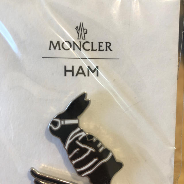 MONCLER(モンクレール)のMONCLER  HAM 非売品 エンタメ/ホビーのアニメグッズ(バッジ/ピンバッジ)の商品写真